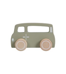 LITTLE DUTCH AUTÍČKO DODÁVKA DŘEVĚNÉ OLIVE - AUTÍČKA A JEZDÍCÍ - PRO DĚTI