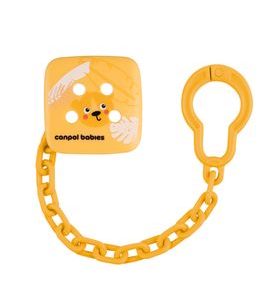 CANPOL BABIES ŘETÍZEK NA DUDLÍK BABIESBOO GEPARD - ŠIDÍTKA A DOPLŇKY - KRMENÍ