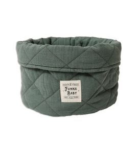 FUNNABABY ÚLOŽNÝ KOŠÍK IVY GREEN - ORGANIZÉRY NA PŘEBALOVACÍ PULT - PŘEBALOVÁNÍ