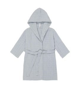 LÄSSIG MUSLIN BATHROBE POWDER BLUE 24-36M. - OSUŠKY A DETSKÉ ŽUPANY - KOUPÁNÍ A ZDRAVÍ