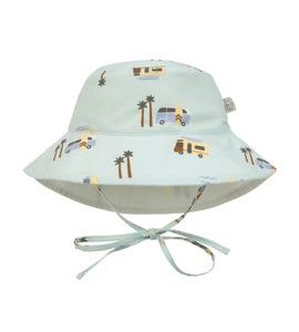 LÄSSIG SPLASH SUN PROTECTION BUCKET HAT CAMPER SEA FOAM 19-36 MO. - ČEPIČKY A KLOBOUČKY - PRO DĚTI