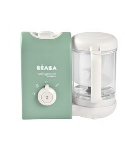 BEABA PARNÍ VAŘIČ + MIXÉR BABYCOOK EXPRESS SAGE GREEN - KUCHYŇSKÉ PŘÍSTROJE - KRMENÍ