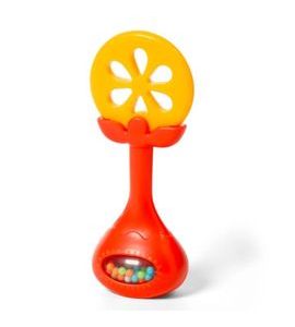 BABYONO KOUSÁTKO EDUKAČNÍ S CHRASTÍTKEM POMERANČ - KOUSÁTKA - PRO DĚTI