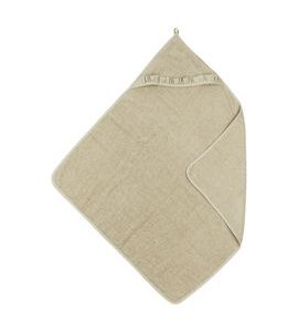 MEYCO OSUŠKA S KAPUCÍ RUFFLE 80X80 - SAND - OSUŠKY A DĚTSKÉ ŽUPANY - KOUPÁNÍ A ZDRAVÍ