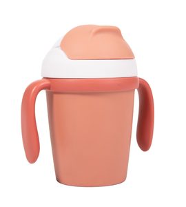 BO JUNGLE HRNÍČEK SE SLÁMKOU CPLA TERRACOTTA - DĚTSKÉ HRNEČKY - KRMENÍ