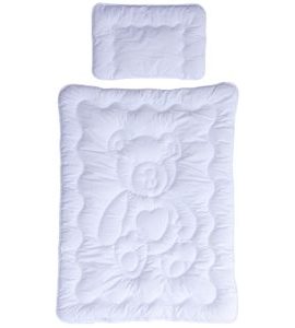 SET PEŘINKA + POLŠTÁŘ - SCARLETT MEDVÍDEK 120 X 90 CM - PEŘINKY (VÝPLNĚ) - SPINKÁNÍ