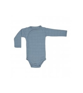 LODGER ROMPER SOLID LONG SLEEVES OCEAN VEL. 68 - BODY - PRO DĚTI