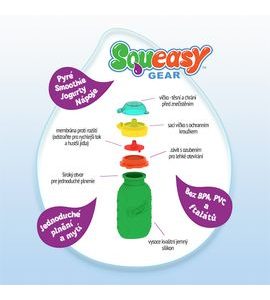 SQUEASY GEAR SILIKÓNOVÁ KAPSIČKA 180 ML - KAPSIČKY NA JÍDLO - KRMENÍ