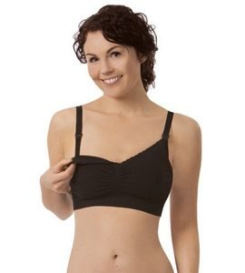 CARRIWELL BEZEŠVÁ PODPRSENKA KE KOJENÍ S KLIPEM Z ORGANICKÉ BAVLNY - OBLEČENÍ - OUTLET