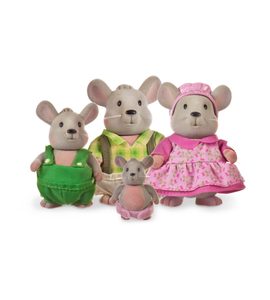 LI'L WOODZEEZ RODINA MYŠÍ HANDYDANDY - ZVÍŘATA - PRO DĚTI