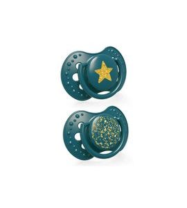 LOVI DUDLÍK SILIKONOVÝ DYNAMICKÝ STARDUST 3-6M 2KS ZELENÝ - ŠIDÍTKA A DOPLŇKY - KRMENÍ