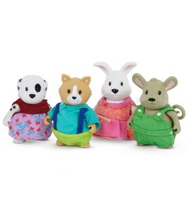 LI'L WOODZEEZ KAMARÁDI ZE DVORA FRIENDZ CLUB - ZVÍŘATA - PRO DĚTI