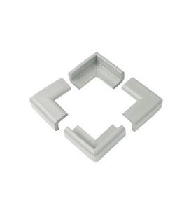 BABYONO OCHRANA ROHŮ 4 KUSY, HNĚDÁ - BEZPEČNOST DĚTÍ V DOMÁCNOSTI - KOUPÁNÍ A ZDRAVÍ