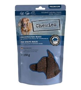 CHEWIES 100% RYBÍ MASO MAXI 150 G - SUŠENÉ PAMLSKY PRO PSY - CHOVATELSKÉ POTŘEBY MALVÍKZOO