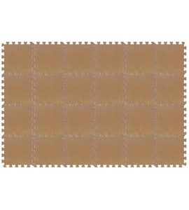 RIALTO BABY HRACÍ PODLOŽKA PUZZLE BROWN 180X120CM - HRACÍ PODLOŽKY NA ZEM - SPINKÁNÍ