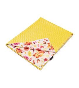 T-TOMI MINKY PŘIKRÝVKA FOXES - DĚTSKÉ DEKY PRO MIMINKA - SPINKÁNÍ