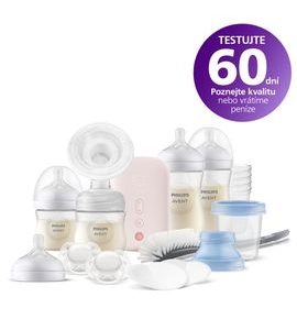 PHILIPS AVENT ODSÁVAČKA MATEŘSKÉHO MLÉKA ELEKTRICKÁ SADA SCD340/31 - ODSÁVAČKY MATEŘSKÉHO MLÉKA - KRMENÍ