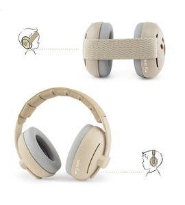 ZAZU EARMUFFS BÉŽOVÉ - 2V1 DĚTSKÉ CHRÁNIČE SLUCHU - BEZPEČNOST DĚTÍ V DOMÁCNOSTI - KOUPÁNÍ A ZDRAVÍ