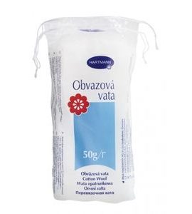 HARTMANN VATA OBVAZOVÁ 50G - OSTATNÍ ZDRAVOTNICKÝ MATERIÁL - KOUPÁNÍ A ZDRAVÍ