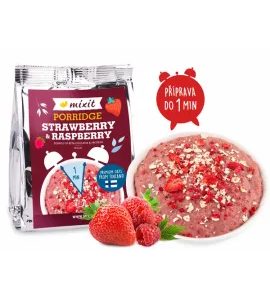 MIXIT MINUTOVÁ OVESNÁ KAŠE DO KAPSY - JAHODA A MALINA - DO TAŠKY NA VYCHÁZKU - PRO MAMINKY