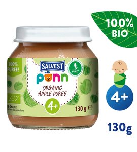 SALVEST PÕNN BIO JABLKO 100% 130G - OVOCE/DEZERTY - KRMENÍ