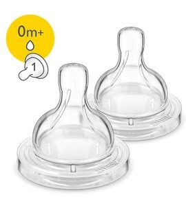 PHILIPS AVENT DUDLÍK ANTI-COLIC/CLASSIC+ 1 NOVOROZENECKÝ 2KS - SAVIČKY A PÍTKA - KRMENÍ