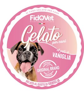 FIDOVET BOX VANILKOVÁ ZMRZLINA 40G/12KS - DOPLŇKY STRAVY PRO PSY - CHOVATELSKÉ POTŘEBY MALVÍKZOO