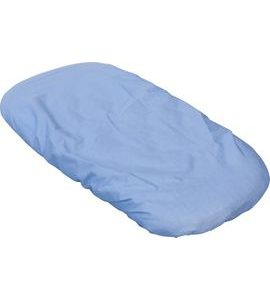 NEPROPUSTNÉ PROSTĚRADLO DO KOČÁRKU SCARLETT - TENCEL - 75X35 CM - MODRÉ - PROSTĚRADLA DO KOČÁRKU - KOČÁRKY A PŘÍSLUŠENSTVÍ
