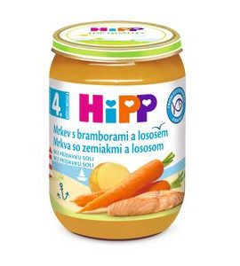 HIPP MRKEV S BRAMBORAMI A LOSOSEM - MASO/ZELENINA - KRMENÍ