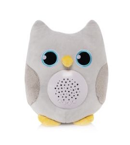 ZOPA PLYŠOVÁ HRAČKA SOVA S PROJEKTOREM - PROJEKTORY - SPINKÁNÍ