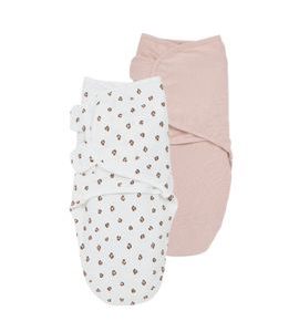 MEYCO ZAVINOVAČKA 2-BALENÍ 0-3 MĚSÍCE - MINI PANTHER SOFT PINK/PINK - ZAVINOVAČKY - SPINKÁNÍ