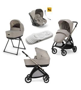 KOČÁREK INGLESINA ELECTA DARWIN RECLINE 2025 BATTERY BEIGE - KOMBINACE S PŘÍSLUŠENSTVÍM - KOČÁRKY A PŘÍSLUŠENSTVÍ