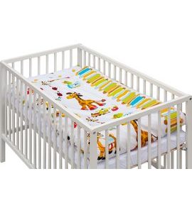 SCARLETT DĚTSKÁ POSTÝLKA S KOMPLETNÍ VÝBAVOU ARAMA 120 X 60 CM - DŘEVĚNÉ POSTÝLKY - SPINKÁNÍ