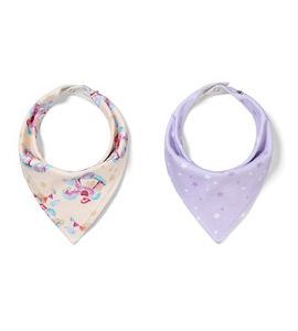 BABYONO SLINTÁČEK BAVLNĚNÝ BIRDS 2KS, 0M+ - BRYNDÁKY - KRMENÍ