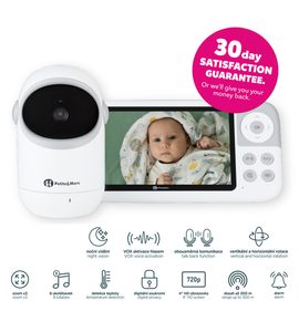 PETITE&MARS CHŮVIČKA DĚTSKÁ DIGITÁLNÍ EVE 5.0 - ELEKTRONICKÉ CHŮVIČKY - SPINKÁNÍ