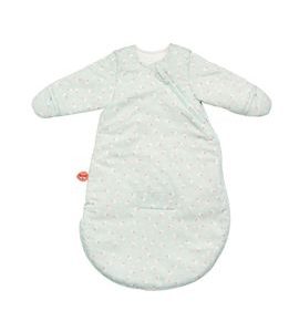 NATTOU VAK SPACÍ TOG 2 NA ZIPS KVĚTINY SVĚTLÁ ZELENÁ 0-3 M MILA, ZOE & LANA - SPACÍ PYTLE - SPINKÁNÍ