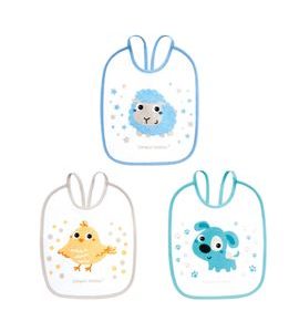 CANPOL BABIES BRYNDÁK FROTÉ/PVC 3 KS BUNNY & COMPANY - BRYNDÁKY - KRMENÍ