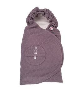 LODGER WRAPPER FOLKLORE FLEECE MAUVE - ZAVINOVAČKY - SPINKÁNÍ