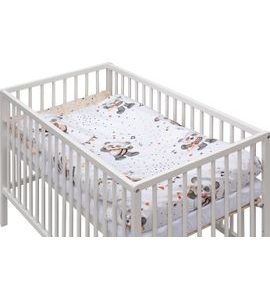 SCARLETT DĚTSKÁ POSTÝLKA S KOMPLETNÍ VÝBAVOU GYTARO 120 X 60 CM - DŘEVĚNÉ POSTÝLKY - SPINKÁNÍ