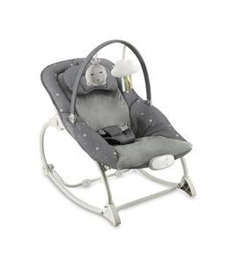 MOMI VIBRAČNÍ LEHÁTKO S MELODIEMI MOMI LAPIS TMAVĚ ŠEDÉ - LEHÁTKA A HOUPADLA - SPINKÁNÍ