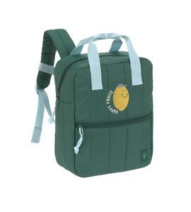LÄSSIG KIDS MINI SQUARE BACKPACK LITTLE GANG LEMON DARK GREEN - BATOHY A TAŠKY - PRO DĚTI