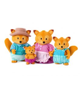 LI'L WOODZEEZ RODINA LIŠEK TIPPYTAIL - ZVÍŘATA - PRO DĚTI