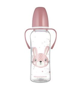 CANPOL BABIES LAHEV ÚZKOHRDLÁ S ÚCHYTY CUTE ANIMALS 250ML ZAJÍC - KOJENECKÉ LAHVE - KRMENÍ