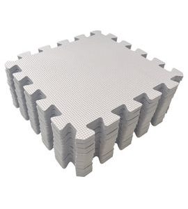 RIALTO BABY HRACÍ PODLOŽKA PUZZLE SILVER 90X90 CM - HRACÍ PODLOŽKY NA ZEM - SPINKÁNÍ