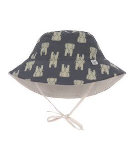 LÄSSIG SPLASH SUN PROTECTION BUCKET HAT ELEPHANT DARK GREY 19-36M - UV OBLEČENÍ - PRO DĚTI