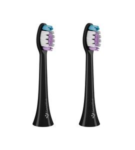 TRUELIFE SONICBRUSH CLEAN-SERIES HEADS SENSITIVE BLACK 2 PACK NÁHRADNÍ HLAVICE - PÉČE O ZUBY - PRO MAMINKY