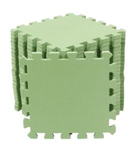 RIALTO BABY HRACÍ PODLOŽKA PUZZLE GREEN 180X120CM - HRACÍ PODLOŽKY NA ZEM - SPINKÁNÍ