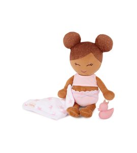 B-TOYS PANENKA PLYŠOVÁ DO VANY LULLA BABY LIGHT BROWN HAIR - HRAČKY DO VANY - PRO DĚTI