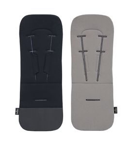 EMITEX PODLOŽKA EDGE UNI BLACK + GRAY - PODLOŽKY DO KOČÁRKU - KOČÁRKY A PŘÍSLUŠENSTVÍ