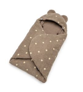 T-TOMI WRAPPER TEDDY BROWN FLOWERS - ZAVINOVAČKY - SPINKÁNÍ